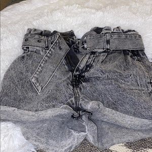 NEVER WORN Grey Shorts